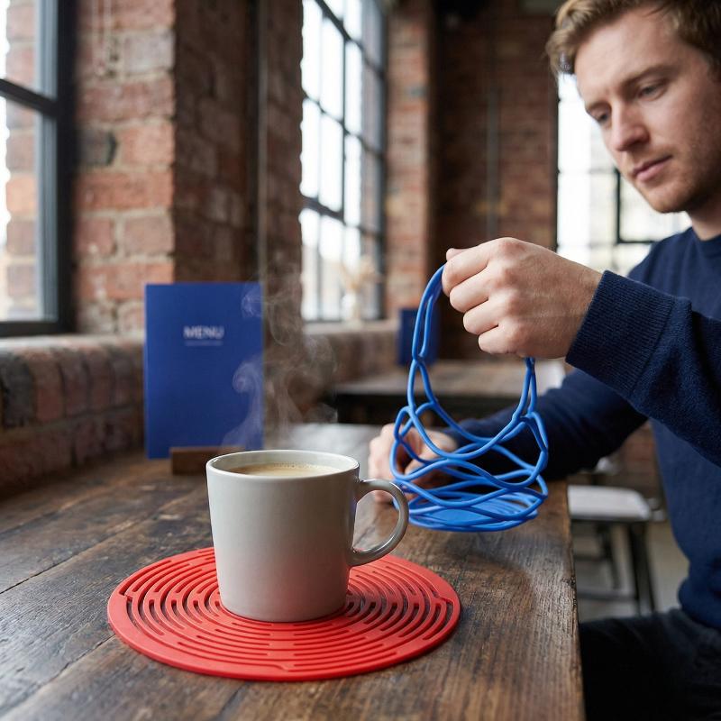 創造的な中空デザインのミルクティーバッグ、シリコン製再利用可 - Coffee Tea Bags のレビューと価格
