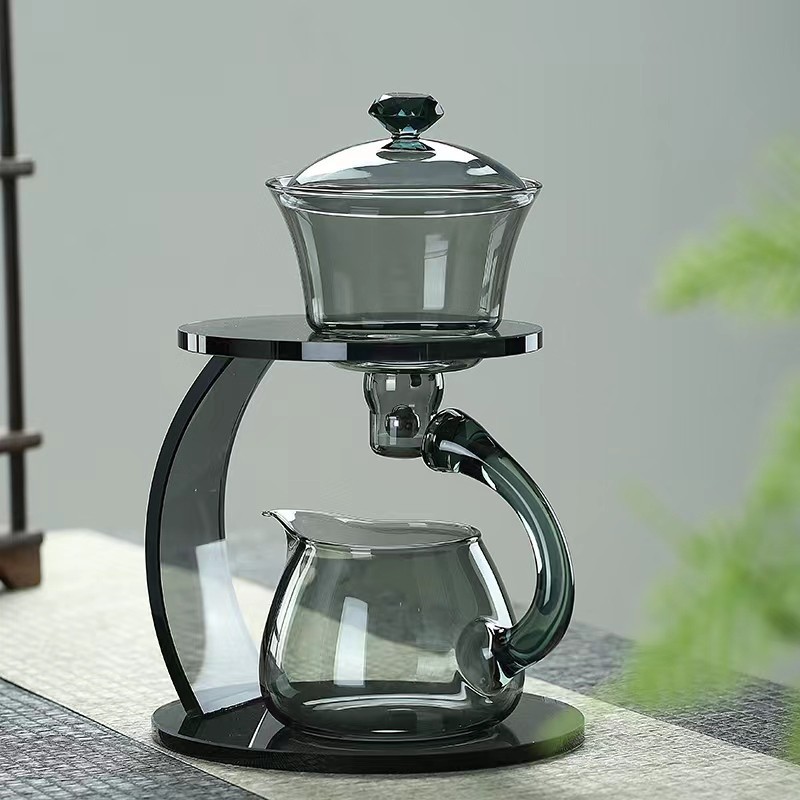 完璧なGongfuティー用の磁気吸着を備えた魅力的なガラス製 - Gongfu Tea Set のレビューと価格