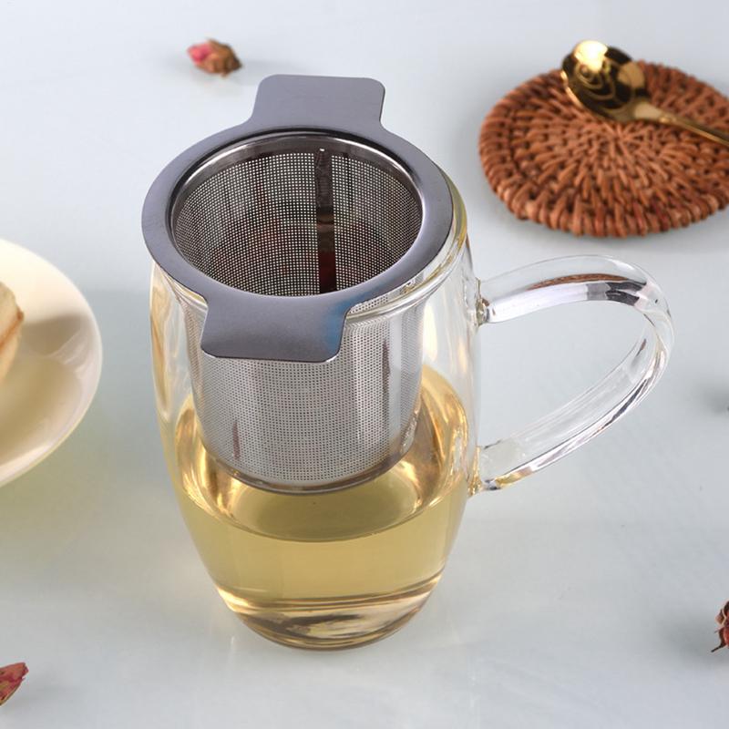 ステンレス鋼メッシュ茶注入器ストレーナーリーフフィルターふる - Coffee Tea Bags のレビューと価格