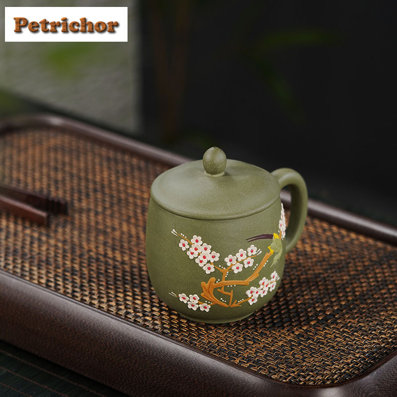400ml宜興紫砂陶器梅の花模様コーヒーマグ ラテシリアルマ - Draw Coffee And Tea のレビューと価格