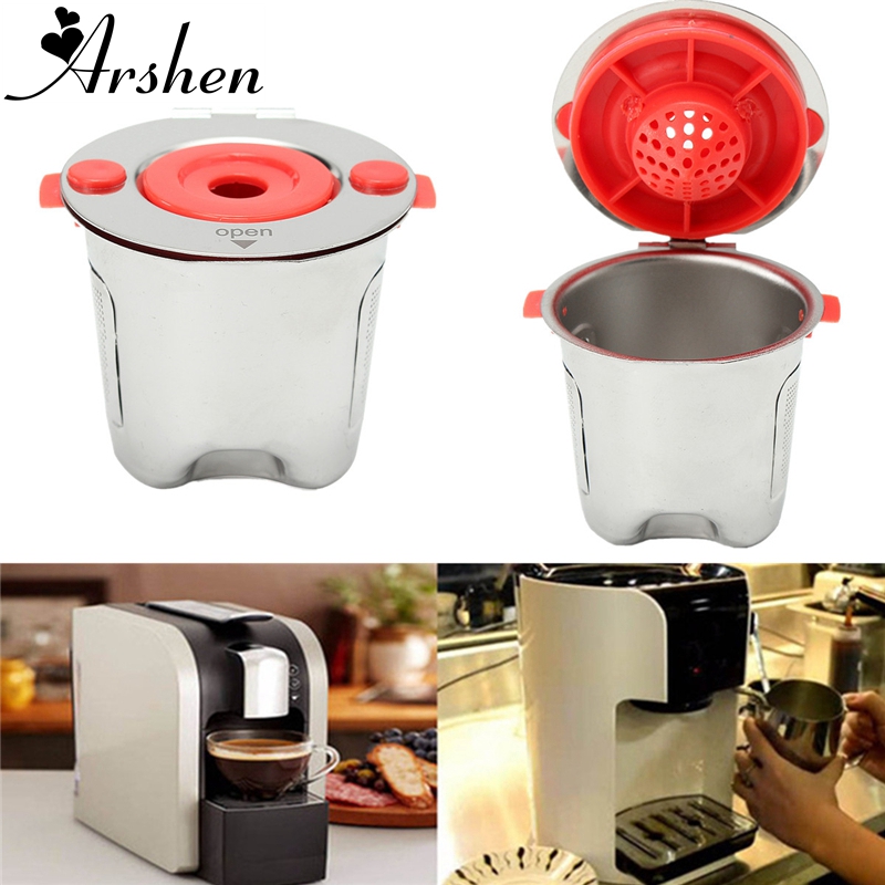 Arshen-再利用可能なステンレス鋼の詰め替え可能なコーヒ - Coffee Tea Keurig のレビューと価格