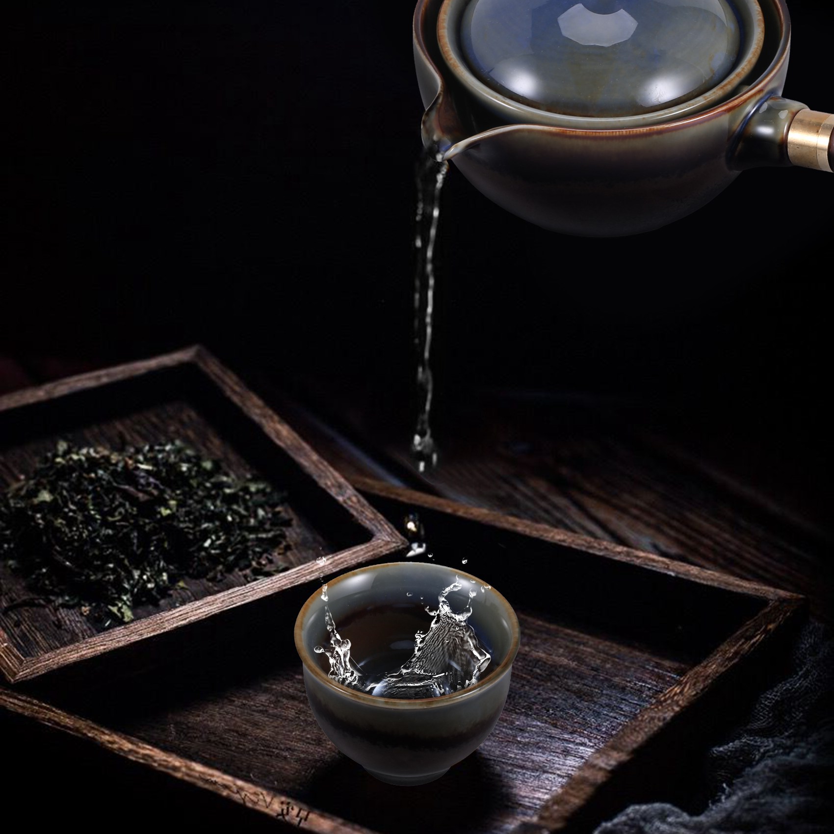 A98E-磁器製中国茶具セット、360度回転式ティーメーカー - Gongfu Tea Set のレビューと価格