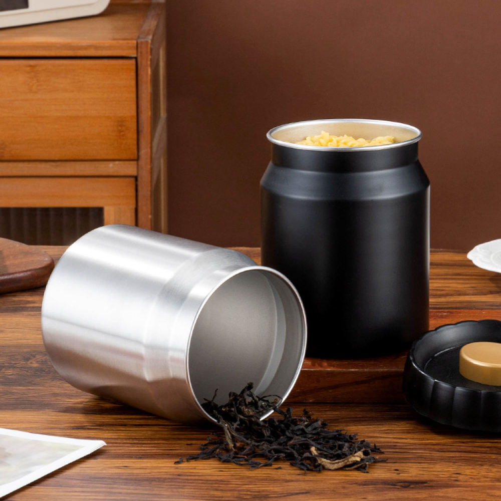 真空密閉式コーヒー豆保存容器、304ステンレス製食品保存容器 - Coffee Tea Leaf And Bean のレビューと価格