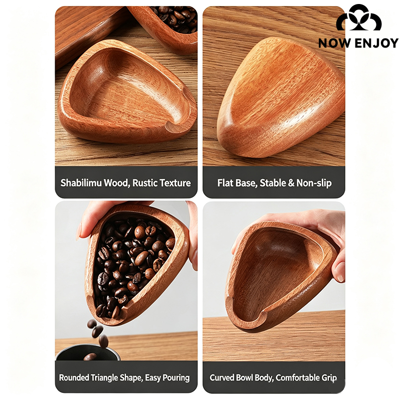 今すぐお楽しみください。2026年版、木製コーヒー豆ボウル。 - Coffee Tea Leaf And Bean のレビューと価格