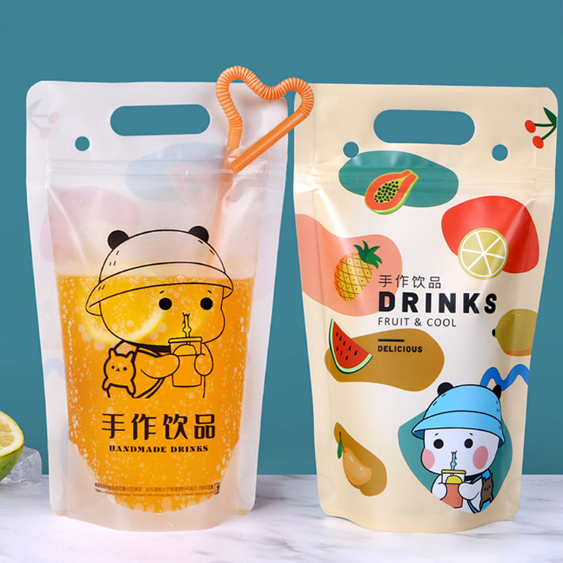 ジュース、コーヒー、ミルクティー用の透明飲料包装袋のカスタム - Coffee Tea Bags のレビューと価格